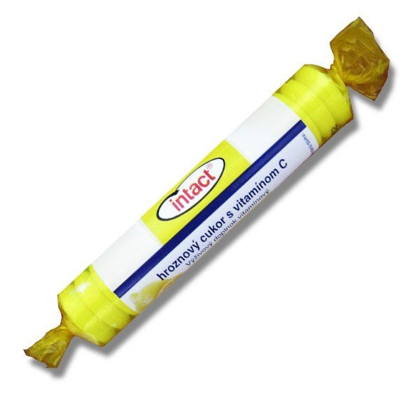 Intact rolky hroznový cukor citrón 40g