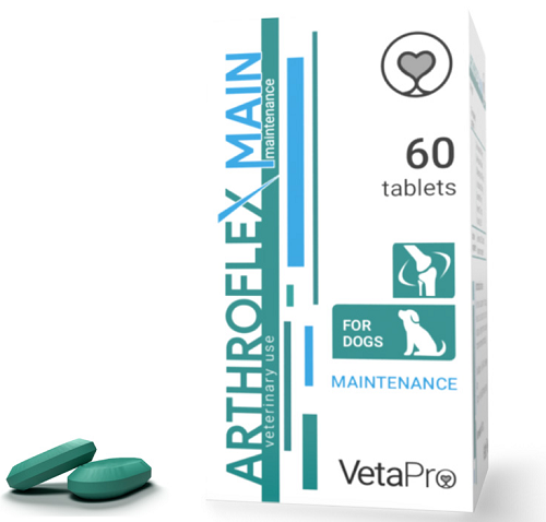 E-shop VetaPro Arthroflex MAIN kĺbová výživa pre psy 60tbl