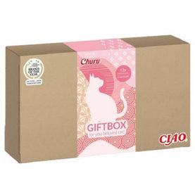 Maškrta Inaba Churu Ciao Gift Box 13x + lyžica + hračka 262g
