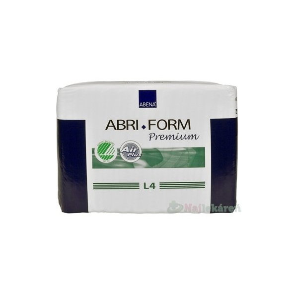 ABENA Abri Form Premium L4 plienkové nohavičky priedušné, boky 100-150cm, savosť 4000ml, 12ks