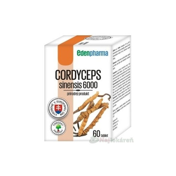 EDENPharma CORDYCEPS sinensis 6000 60 tabliet