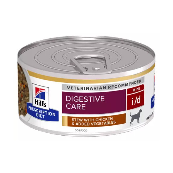 HILLS PD Canine Stew i/d with Chicken & Vegetables mini KONZERVA pre psy 156g