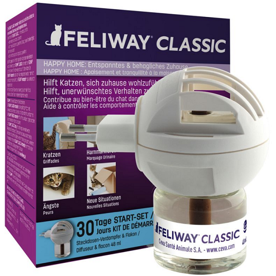 E-shop Feliway Classic difuzér + náplň feromóny pre mačky 48ml