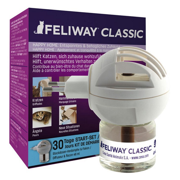 Feliway Classic difuzér + náplň feromóny pre mačky 48ml