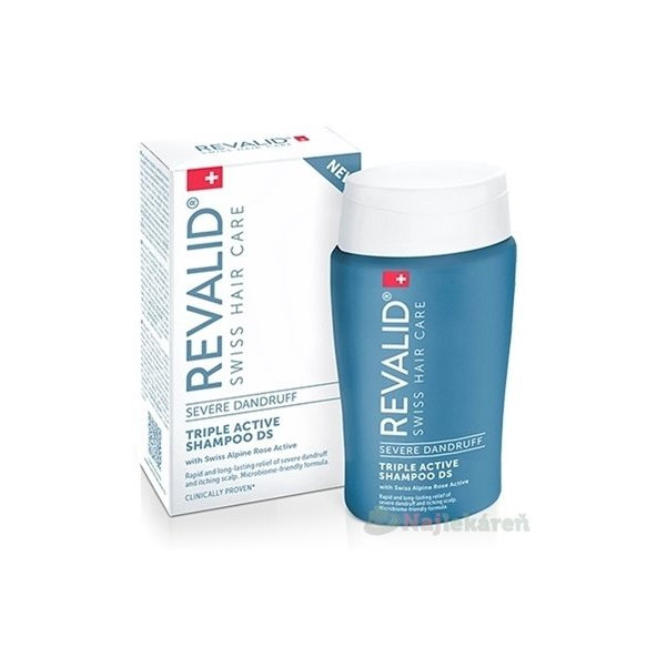 REVALID TRIPLE ACTIVE SHAMPOO DS šampón proti lupinám 150 ml