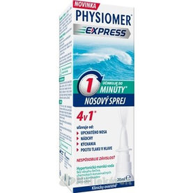 PHYSIOMER EXPRESS hypertonický nosný sprej 20 ml