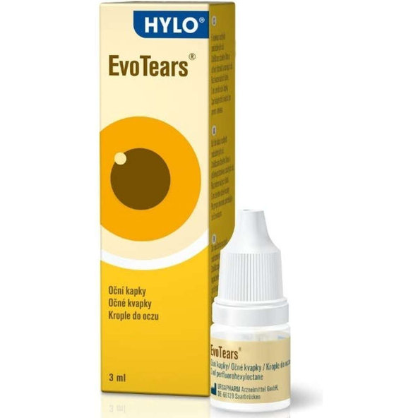 EvoTears očné kvapky na zvlhčenie 3 ml