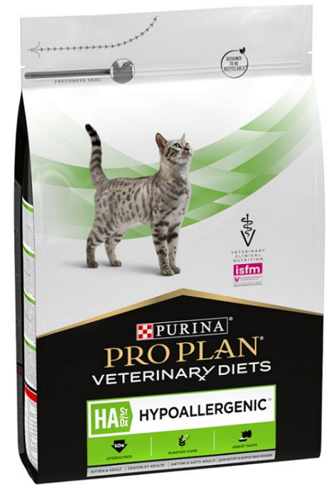 E-shop Purina VD Feline - HA St/Ox Hypo Allergenic granule pre mačky 1,3kg