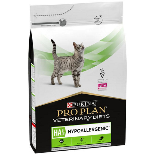 Purina VD Feline - HA St/Ox Hypo Allergenic granule pre mačky 1,3kg