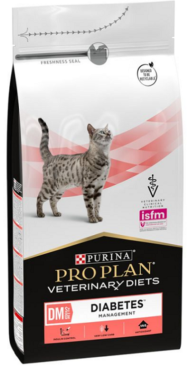 E-shop Purina VD Feline - DM St/Ox Diabetes Management granule pre mačky 5kg