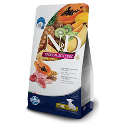 Farmina N&D dog TROPICAL SELECTION (AG) puppy mini, lamb granule pre psy 5kg