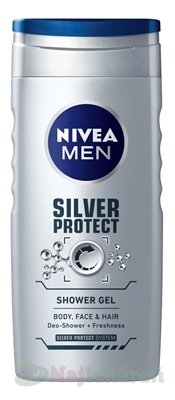 E-shop NIVEA MEN SPRCHOVÝ GÉL Silver protect 250ml