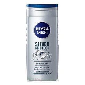 NIVEA MEN SPRCHOVÝ GÉL Silver protect 250ml