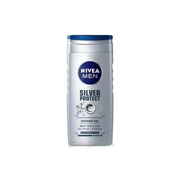 NIVEA MEN SPRCHOVÝ GÉL Silver protect 250ml