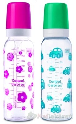 E-shop Canpol Babies Fľaša Dekor 250 ml