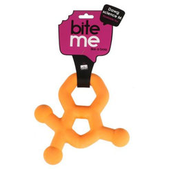 Hračka EBI+ Dawg science, plávajúca, aportovacia, oranžová M pre psy - 20x19x2,5cm