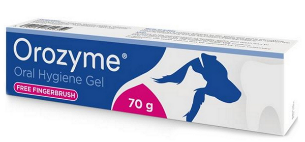 E-shop Orozyme Oral gel zubná pasta pre psy a mačky 70g