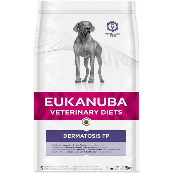 EUKANUBA VD Dog Dermatosis Dry granule pre psy 5kg