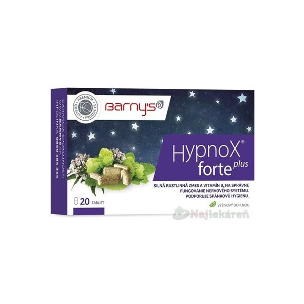 Barny´s HypnoX forte plus 20 tabliet