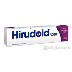HIRUDOID FORTE masť na krvné podliatiny a zápalové žily 40g
