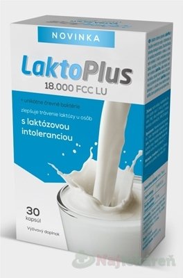 E-shop LaktoPlus pre osoby s laktózovou intoleranciou 30 kapsúl