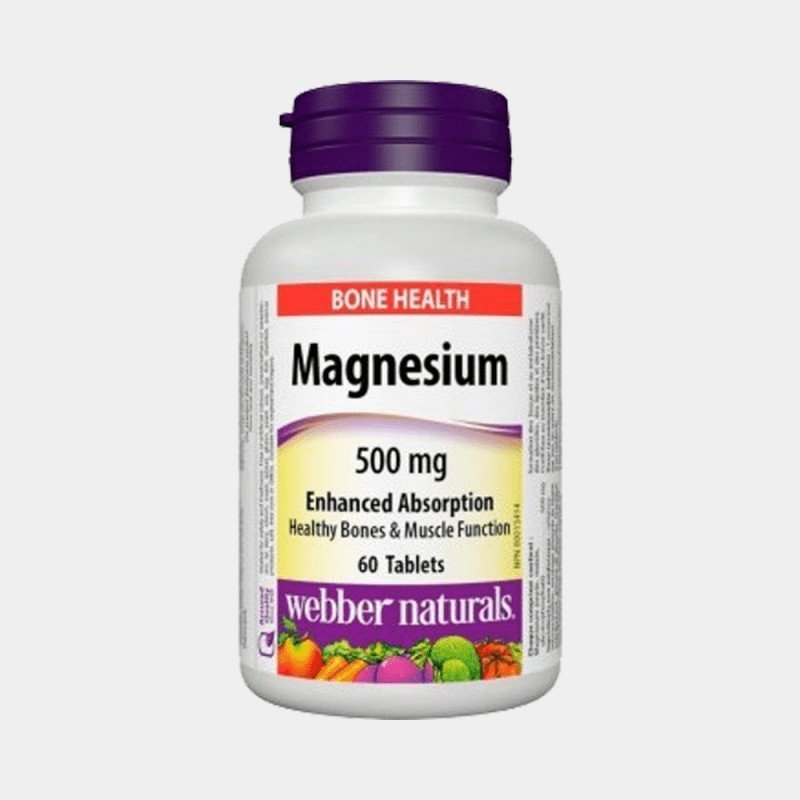 E-shop Webber naturals Magnézium 500 mg 60 tabliet