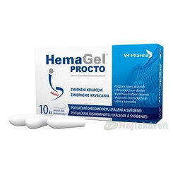 HemaGel PROCTO čapík rektálny 10 ks