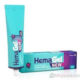 HemaGel NEW hydrofilný gél pre hojenie rán 100 g