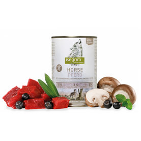 ISEGRIM dog Adult Mono Horse pure with Chokeberries, Champignons&Wild Herbs konzervy pre psy 6x800g