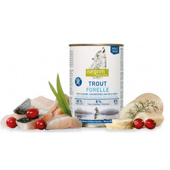 ISEGRIM dog Adult Trout with Parsnip, Cranberries&Wild Herbs konzervy pre psy 6x800g