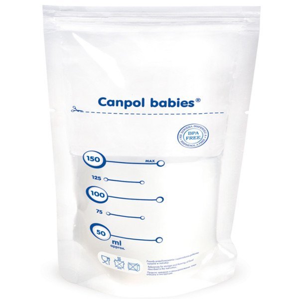 E-shop Canpol Babies Vrecká na skladovanie mlieka 20ks