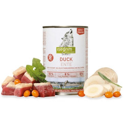 ISEGRIM dog Adult Duck with Parsnip, Sea Buckthorn & Wild Herbs konzervy pre psy 6x400g