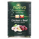 NUEVO dog Junior Chicken & Beef konzervy pre psy 6x800g