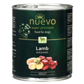 NUEVO dog Adult Lamb & Potato konzervy pre psy 6x800g