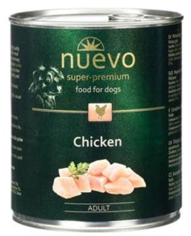 E-shop NUEVO dog Adult Chicken konzervy pre psy 6x800g