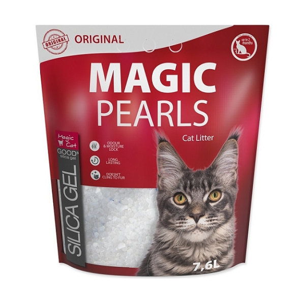 Magic Pearls Original podstielka pre mačky 7,6 L