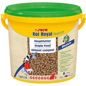 Sera Koi Royal Natural medium krmivo pre kapre Koi 3800ml