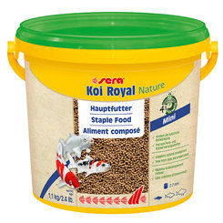 Sera Koi Royal Natural mini krmivo pre malé kapre Koi 3800ml