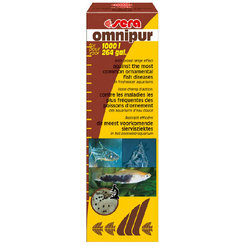 Sera Pond Omnipur A širokospektrálne liečivo pre akváriové ryby 50ml