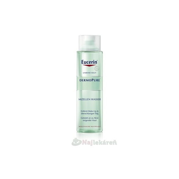 Eucerin DERMOPURE čistiaca micelárna voda 400ml