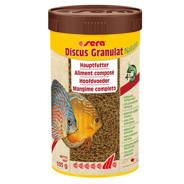 Sera Discus granules Nature základné granulované krmivo pre diskusy 250ml
