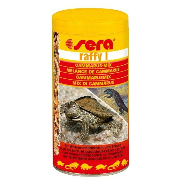 Sera Raffy I Nature krmivo pre mäsožravé plazy,vodné korytnačky a obojživelníky 250ml