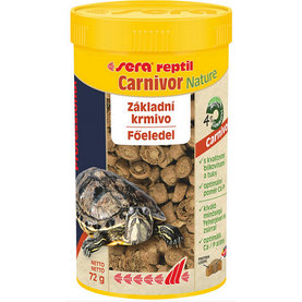 Sera Reptil Professional Carnivor Nature krmivo pre mäsožravé reptílie a vodné korytnačky 250ml