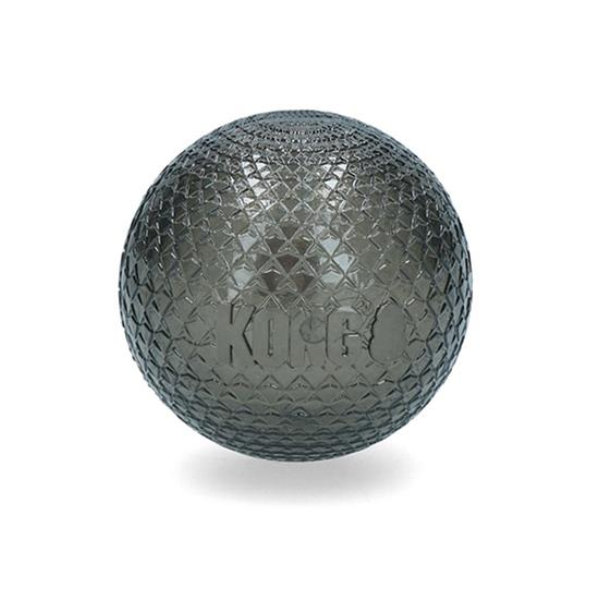 Hračka Kong guma DuraMax Lopta šedá M - priemer 6cm