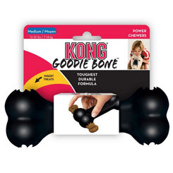 Hračka Kong guma Extreme Kosť čierna M 7-16kg