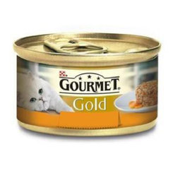 GOURMET GOLD Savoury Cake s jahňacím a zelenými fazuľkami konzervy pre mačky12x85g