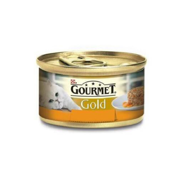 GOURMET GOLD Savoury Cake s jahňacím a zelenými fazuľkami konzervy pre mačky12x85g