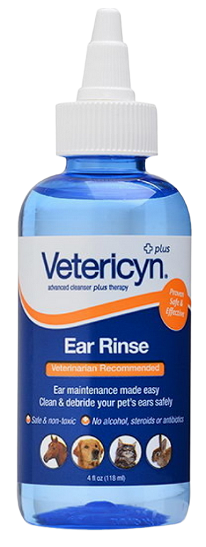E-shop Vetericyn Ear Rinse Universal ušné kvapky pre psy, mačky a hlodavce 89ml