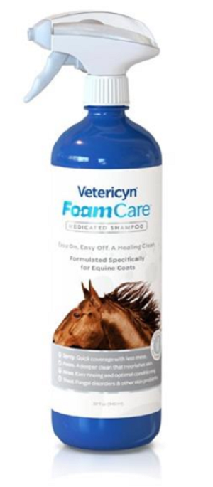 E-shop Šampón Vetericyn FoamCare Equine Medicated pre kone 946ml