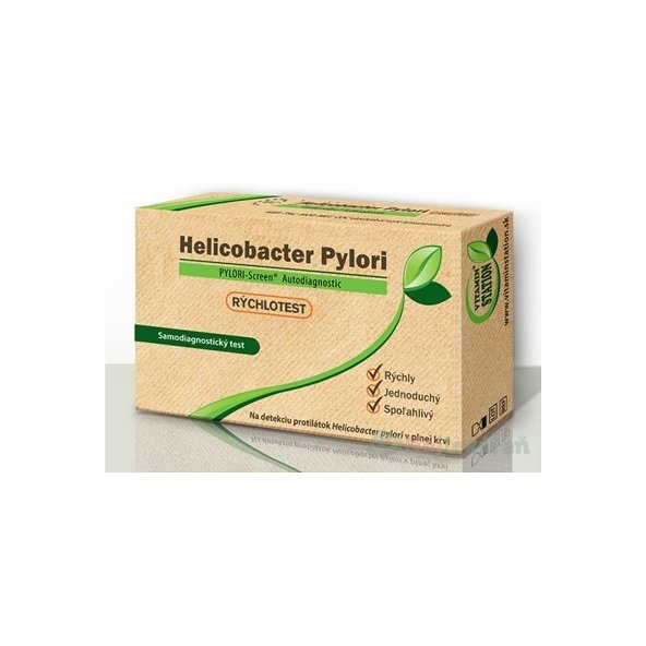 VITAMIN STATION Rýchlotest Helicobacter Pylori samodiagnostický test z krvi, 1set